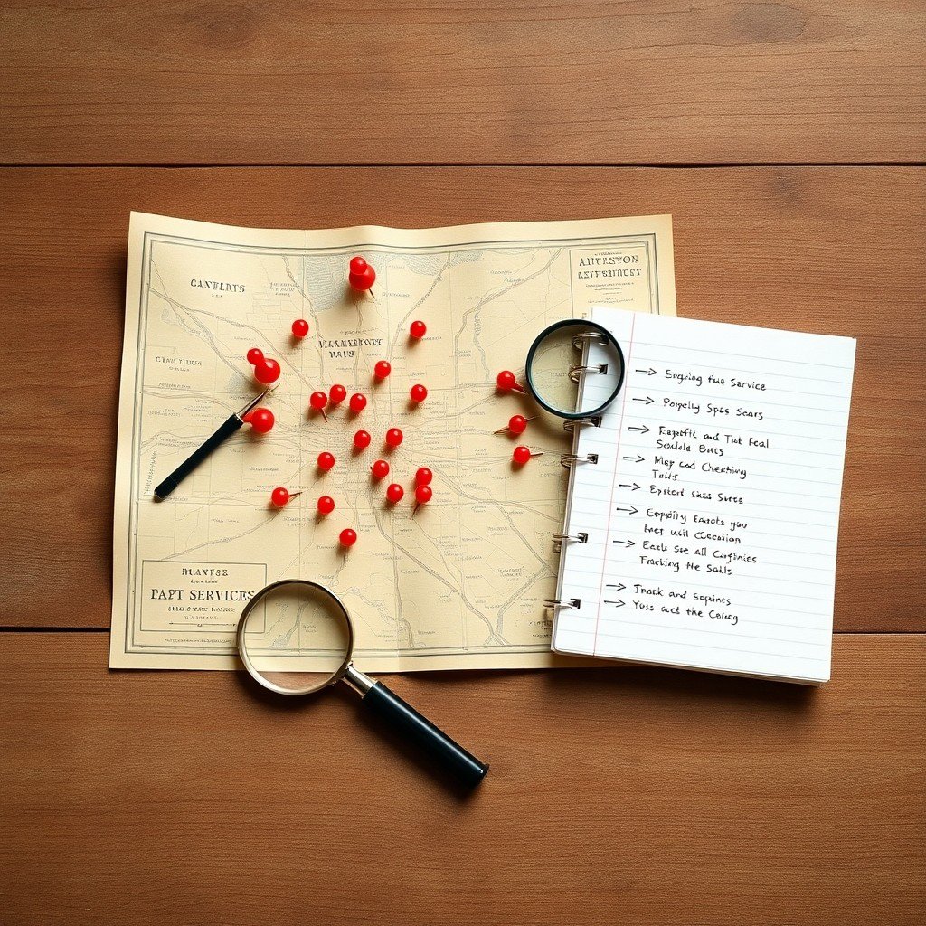 Optimisation de mots-clés de niche et analyse de la concurrence locale pour le guide des artisans.