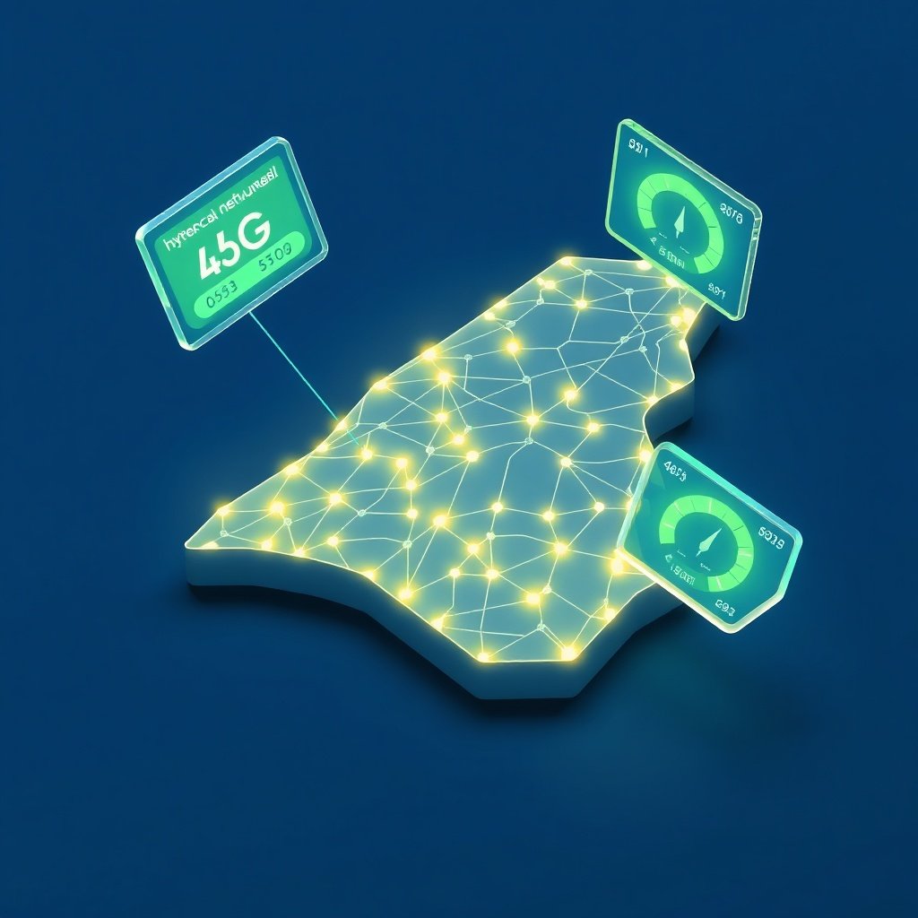 Digital map of Morocco featuring interconnected nodes and data overlays visualizing local SEO strategy and technical netlinking.