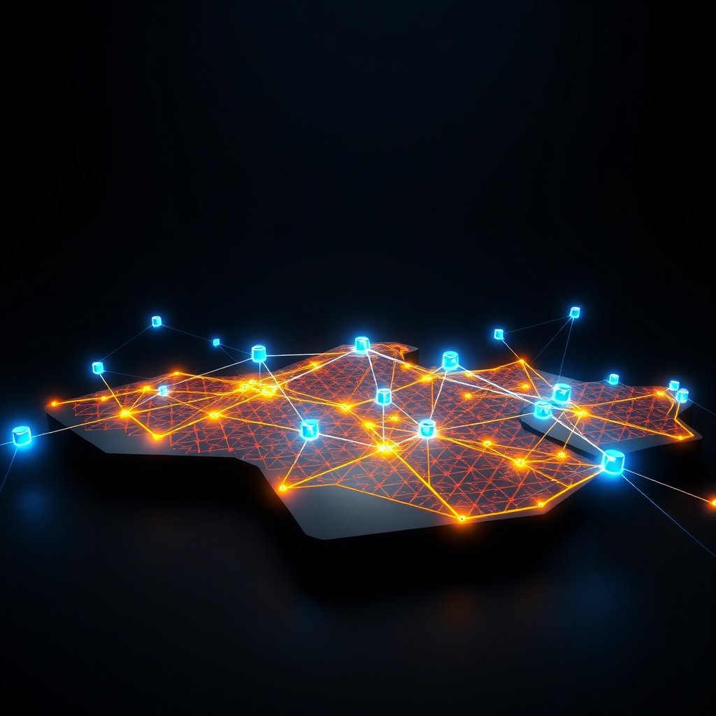 {"prompt":"A futuristic 3D illustration of a digital network map representing link building strategies. Glowing blue and gold lines connect various nodes across a stylized, abstract silhouette of the Moroccan landscape, featuring hints of geometric Zellige patterns in the background. The scene is set against a deep, professional dark background with floating data streams symbolizing SEO authority and web traffic. The mood is high-tech, sophisticated, and authoritative, with dramatic, cinematic lighting that emphasizes the connectivity and structure of the web.","originalPrompt":"A futuristic 3D illustration of a digital network map representing link building strategies. Glowing blue and gold lines connect various nodes across a stylized, abstract silhouette of the Moroccan landscape, featuring hints of geometric Zellige patterns in the background. The scene is set against a deep, professional dark background with floating data streams symbolizing SEO authority and web traffic. The mood is high-tech, sophisticated, and authoritative, with dramatic, cinematic lighting that emphasizes the connectivity and structure of the web.","width":1024,"height":1024,"seed":42,"model":"flux","safe":false,"quality":"medium","image":[],"transparent":false,"reasoning":"balanced","audio":true,"dimensionsExplicit":true,"has_nsfw_concept":false,"concept":null,"trackingData":{"actualModel":"flux","usage":{"completionImageTokens":1,"totalTokenCount":1}}}