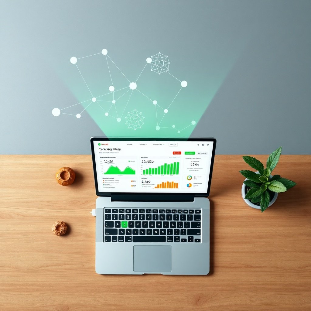 Interface d'audit technique affichant les Core Web Vitals et les bonnes pratiques pour renforcer la performance web marocaine grâce à une optimisation continue et ciblée.