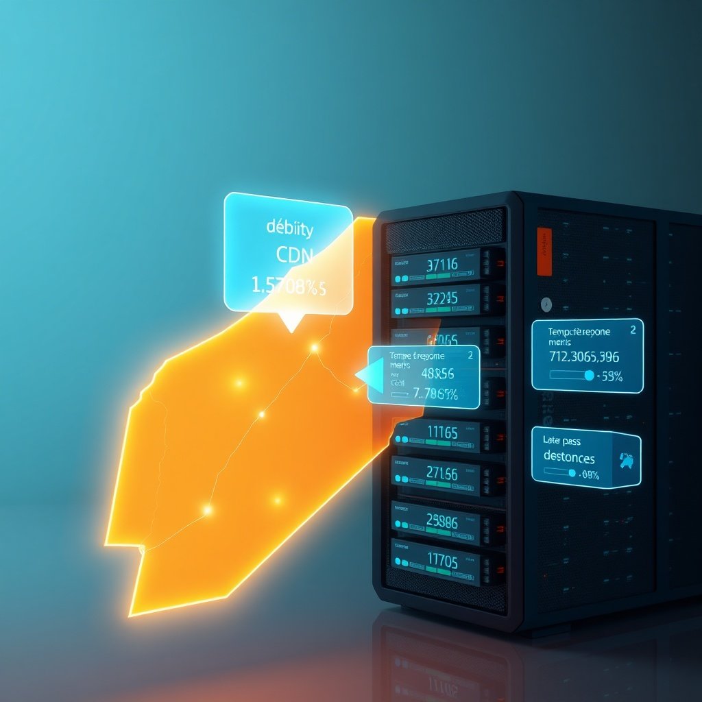 {"prompt":"A sophisticated digital infographic-style composition depicting the relationship between local Moroccan internet infrastructure and European hosting servers. A semi-transparent topographic map of Morocco glows in warm sandstone and olive tones, overlaid with luminous cyan and deep blue data streams connecting to a sleek server rack labeled with latency metrics. Floating holographic panels display key performance indicators such as 'débit', 'CDN', and 'temps de réponse'. The scene is illuminated by soft, directional studio lighting with a cool-to-warm gradient background, creating a professional, analytical mood ideal for technical web guides. High-resolution, clean vector aesthetic with realistic depth.","originalPrompt":"A sophisticated digital infographic-style composition depicting the relationship between local Moroccan internet infrastructure and European hosting servers. A semi-transparent topographic map of Morocco glows in warm sandstone and olive tones, overlaid with luminous cyan and deep blue data streams connecting to a sleek server rack labeled with latency metrics. Floating holographic panels display key performance indicators such as 'débit', 'CDN', and 'temps de réponse'. The scene is illuminated by soft, directional studio lighting with a cool-to-warm gradient background, creating a professional, analytical mood ideal for technical web guides. High-resolution, clean vector aesthetic with realistic depth.","width":1024,"height":1024,"seed":42,"model":"black-forest-labs/flux.1-schnell","safe":false,"quality":"medium","image":[],"transparent":false,"reasoning":"balanced","dimensionsExplicit":true,"has_nsfw_concept":false,"concept":null,"trackingData":{"actualModel":"black-forest-labs/flux.1-schnell","usage":{"completionImageTokens":1,"totalTokenCount":1}}}